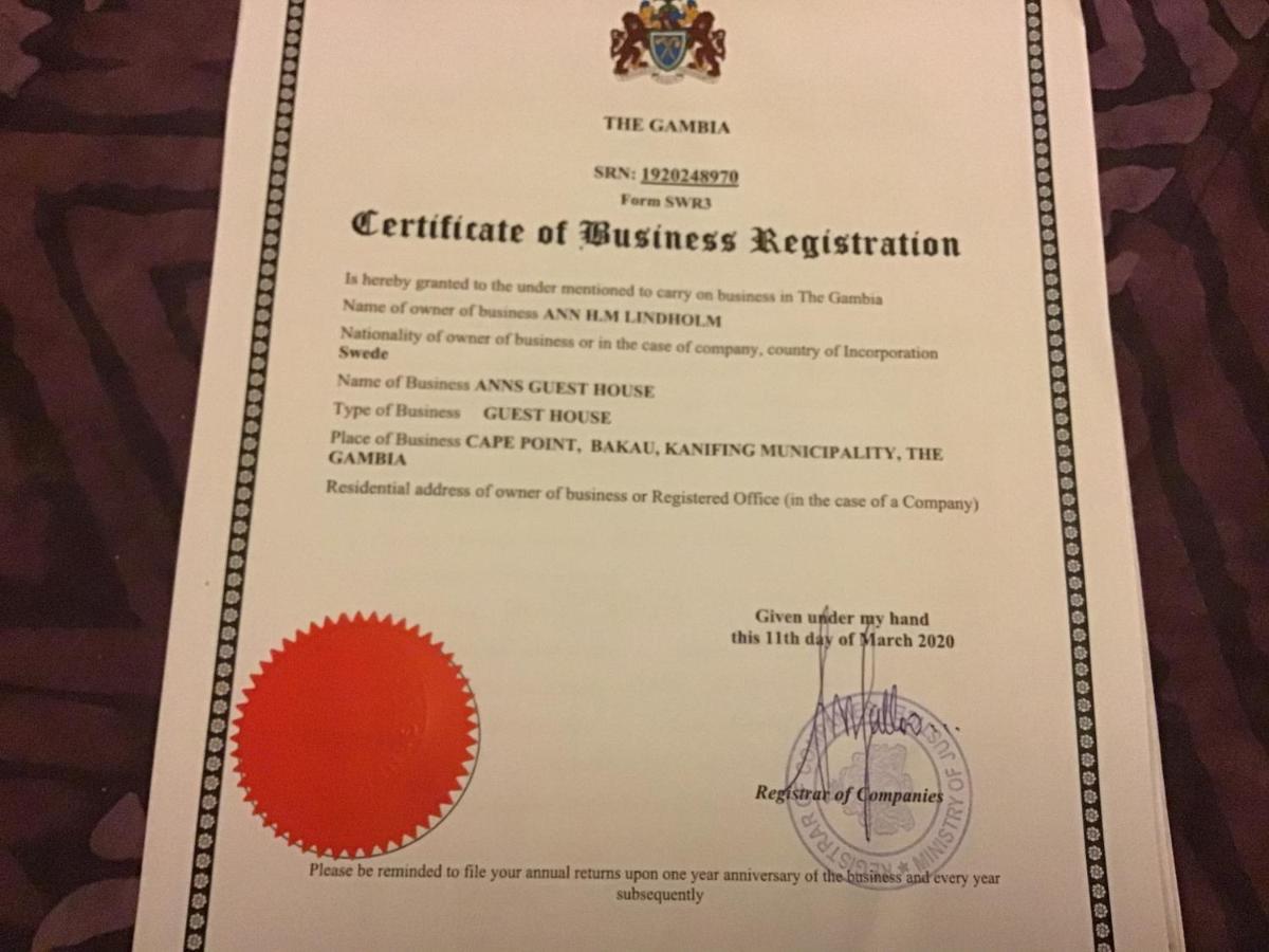 Anns Guesthouse Bakaugambia Zewnętrze zdjęcie